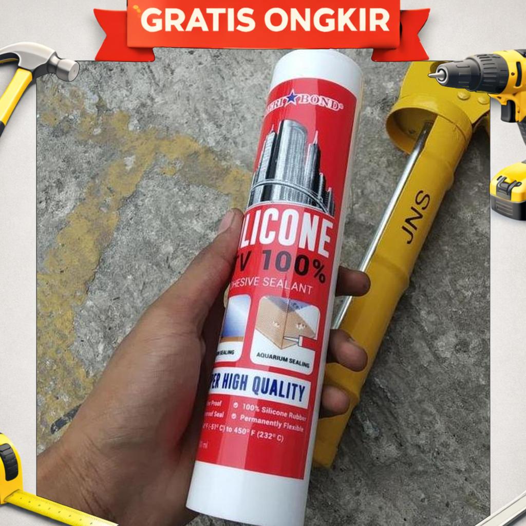 Paket Tembakan Lem Sealent Jns Lem Sealent Botol Hitam 300 Ml Depok
