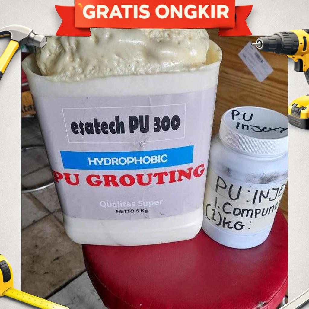 Pu Polyurethane Foam Injeksi Beton Retakan 1Kg