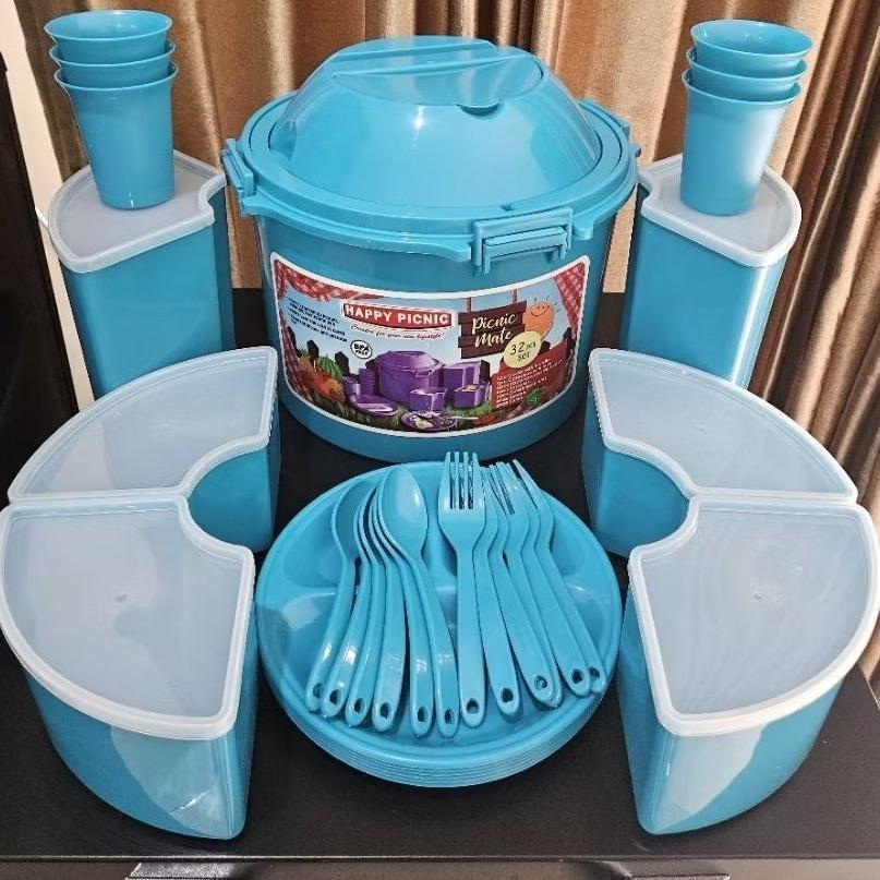 READY SIAP KIRIM 32 in 1  picnic set rantang piknik set rantang pinkik set sunnyware rantang piknik 