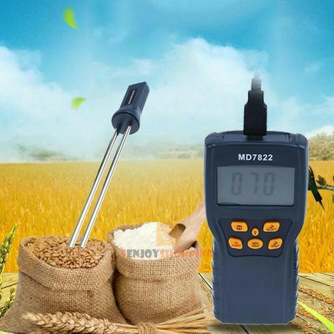 MOISTURE METER MD7822 UKUR KADAR AIR MD-7822 KOPI BERAS COFFEE GANDUM