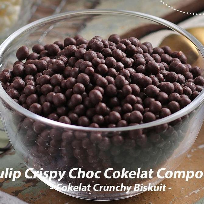 Winwin- Tulip Crispy Choc 100Gr Crispearls Chocolate Crispy Choco Ball Cokelat Topping