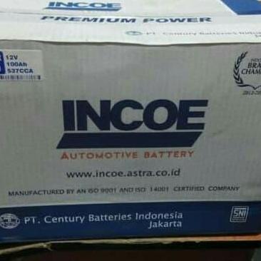 aki mobil Incoe premium type N100 12 volt 100 Amper khusus gosend