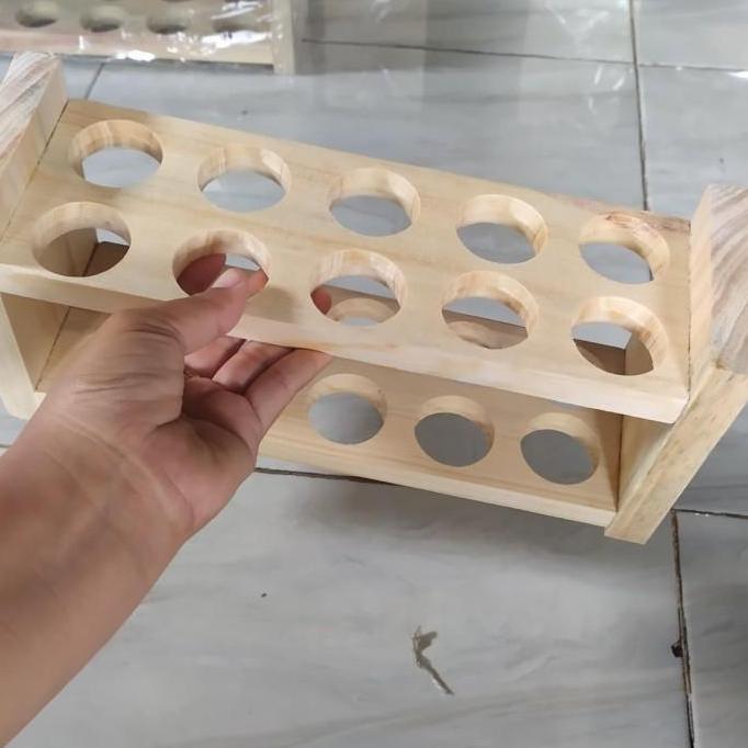 Rak Telur Duduk/ rak kayu/ rak telur kayu