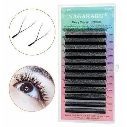 Bytwll- Bulumata Yy Nagaraku Y Shape/Nagaraku Yshape/Nagaraku Y Lash Eyelash / Hitam / Eyelash / Las