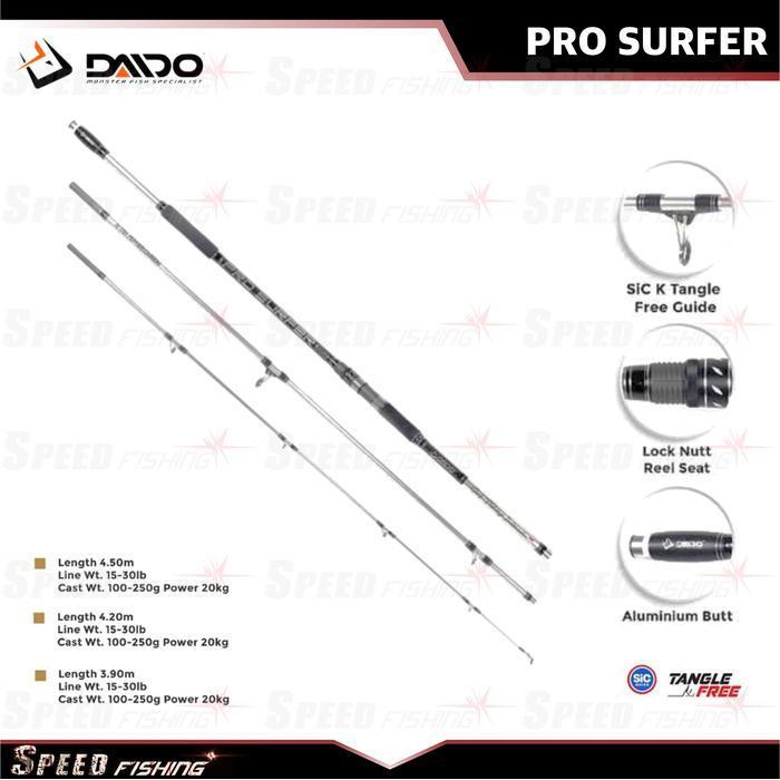 (Promo) Joran Pancing Daido Pro Surfer 390 420 Joran Surf Bestseller