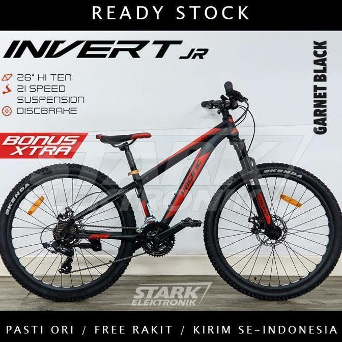 Terlaris Pacific Invert Jr Mtb 26 In Mountain Bike Sepeda Gunung