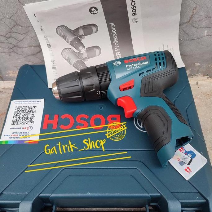 Bor Bosch GSB 120 Li Hammer drill Bosch 12v Bor baterai Cordless