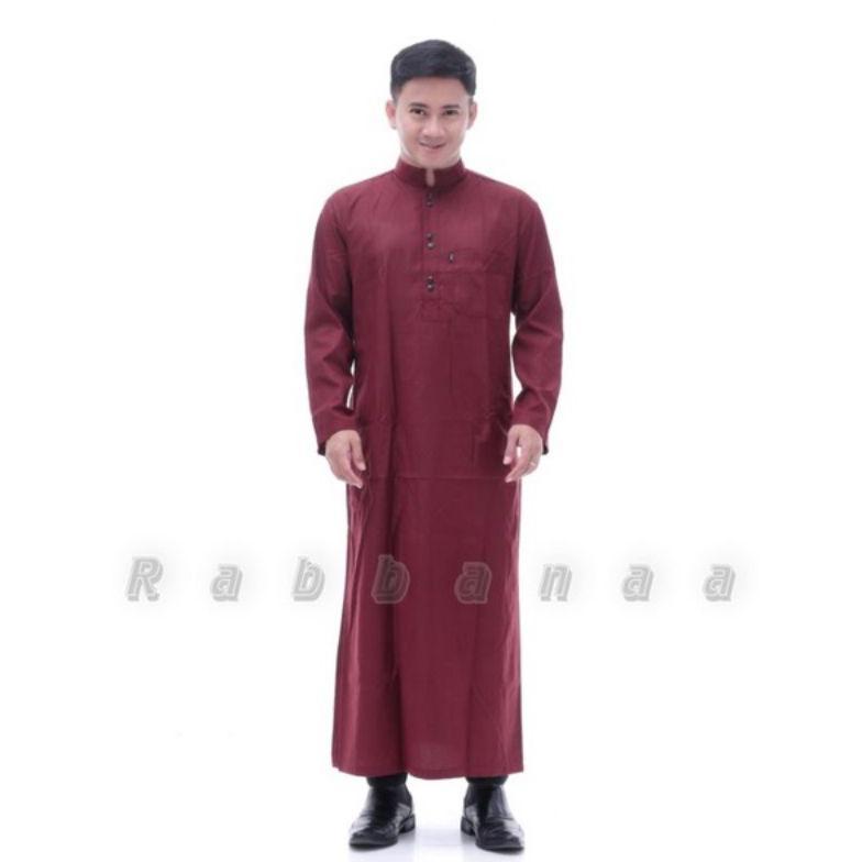 Unik Jubah Pria Gamis Pria Jubah Pria Dewasa Hitam Polos