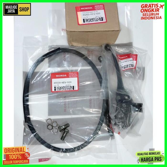 New Kaliper Cakram Set Master Rem Depan Supra X Pnp Fitnewfit Lama Supra X125 Karisma Honda Kev Asli