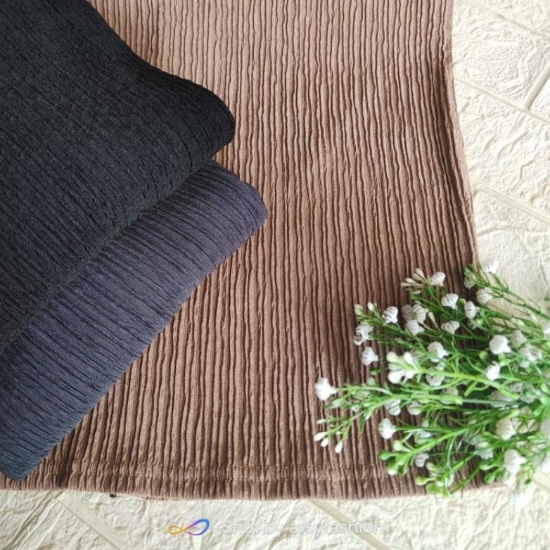 ROK SPAN BABAT LIDI PLISKET- Rok Span Wanita Plisket Tebal Fit Jumbo Promo Ramadhan