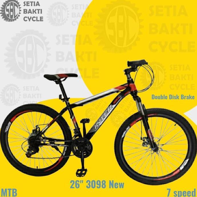 Terlaris Sepeda Gunung 26 Inch/Mtb Inter 26/Sepeda Gunung Mtb 26" Inter