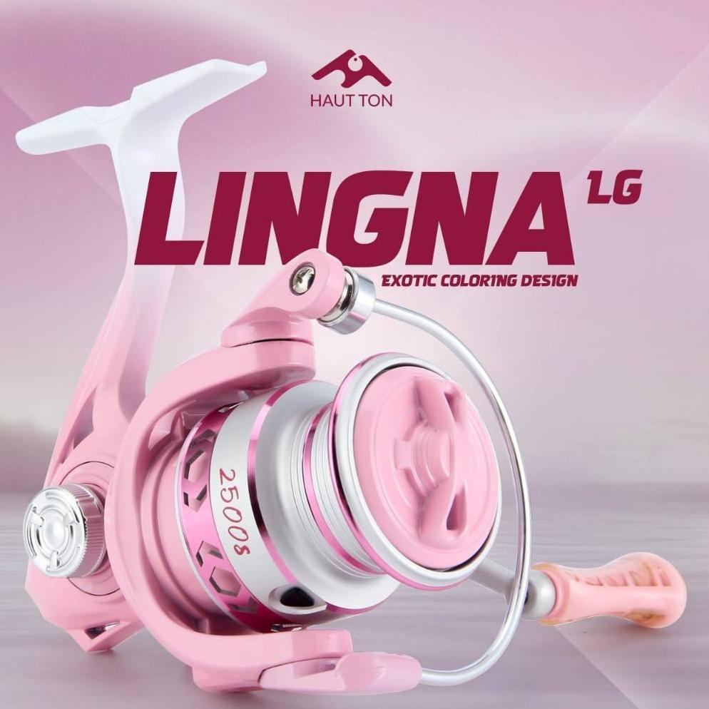 CUCI GUDANG Reel SPINNING HAUTTON LINGNA (SHALLOW SPOOL)