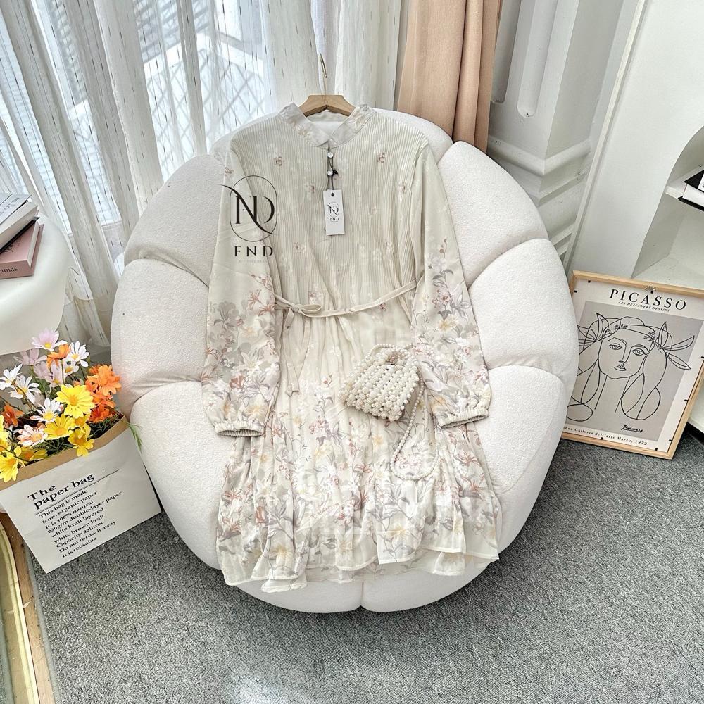 Murah !!! Azeva Tunik Sifon Semi Plisket Feminin