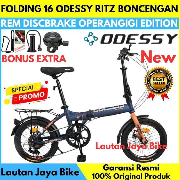 Terlaris Sepeda Lipat 16 Odessy  Ritz Boncengan New