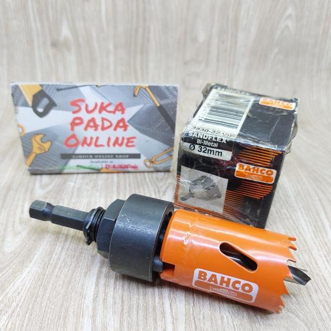 Holesaw besi bimetal Bahco Sandvik original