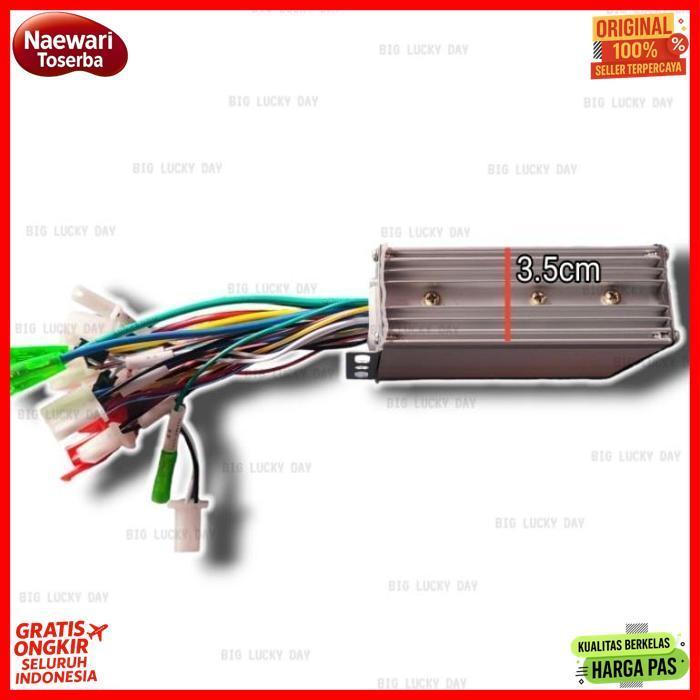 New Controller 24V 350W Bldc Brushless Sepeda Listrik Universal 3 Speed Mundur Cruise Control Kontro