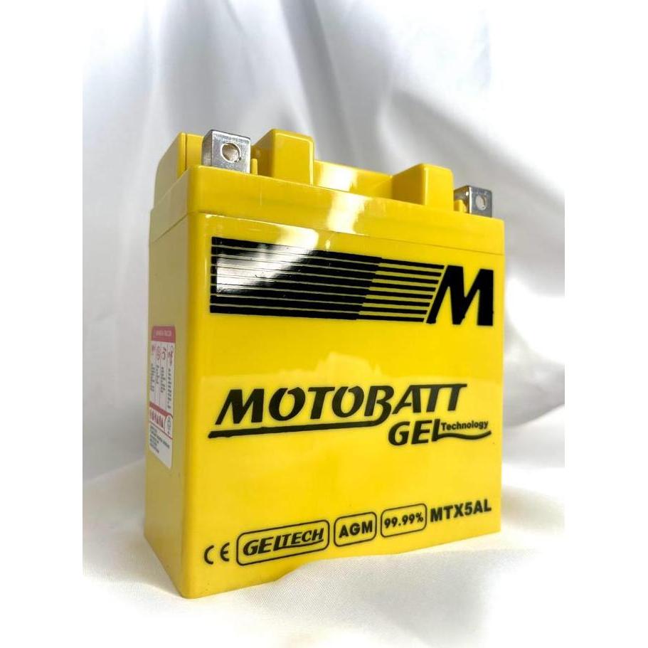 Promo MTX5AL MOTOBATT AKI KERING MOTOR HONDA SUPRA 100 SERIES Diskon