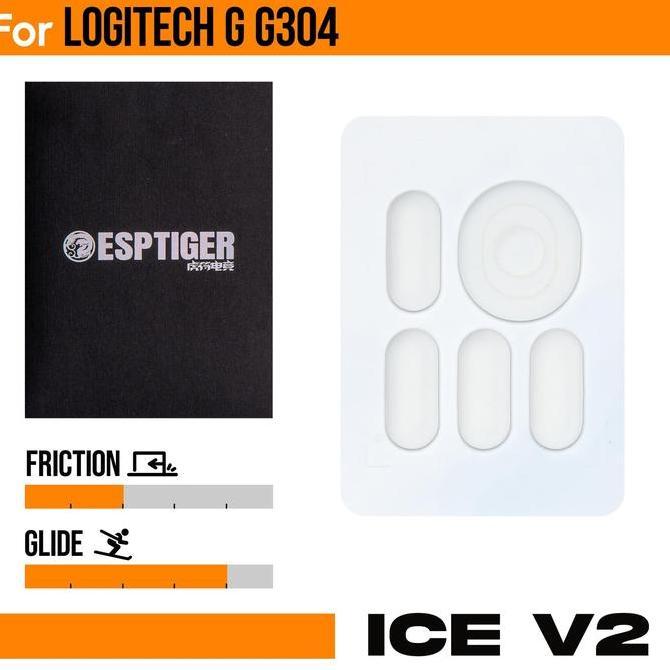 DS289 >> Esports Tiger Arc ICE Skates Mouse Feet Glide Logitech G304 G305