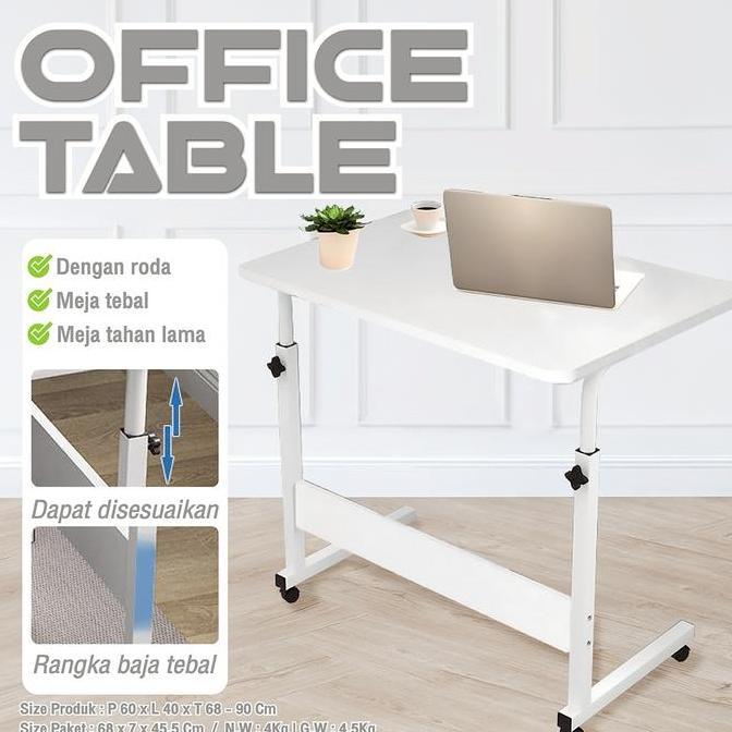 DV55 - Bettergrow COD Meja Komputer & Printer Minimalis Adjustable Office Tablel Fleksibel