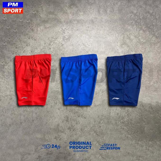 TERBARU - Celana Olahraga Badminton Bulutangkis Lining ATSSB03 Short Original