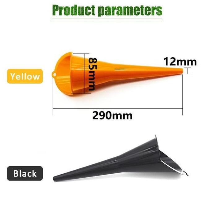 RAMAZSHOP Corong Belalai Oil / Corong Oli Model Panjang Plastik Mobil Motor