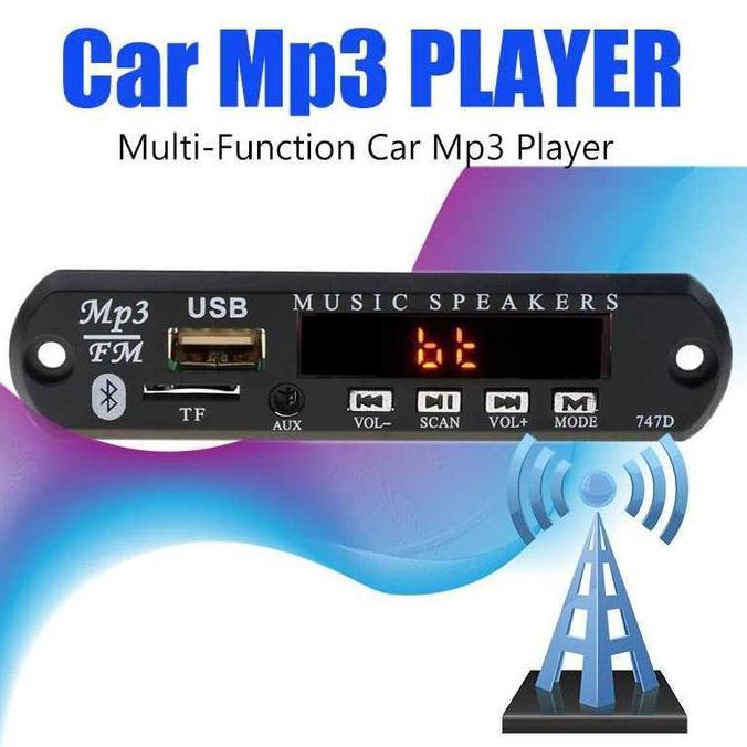 Modul Tape Audio Mobil FM MP3 USB Bluetooth Wireless Receiver original