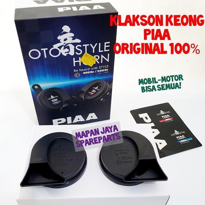 AKARAY BEL KLAKSON KEONG PIAA OTOSTYLE ORIGINAL 112db MOBIL MOTOR
