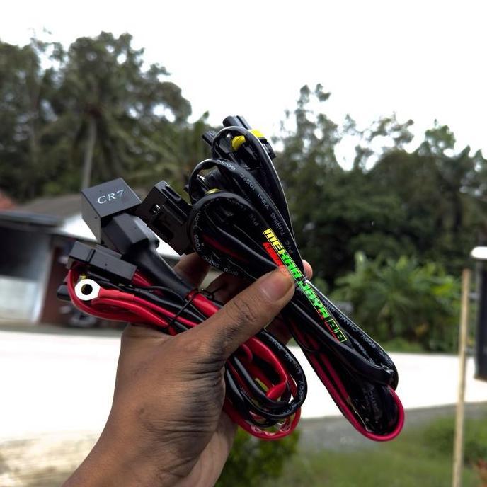 Kabel Relai Lampu Depan Motor Biled Relay  Lampu 1 Dan Lampu 2 Motorcycle Allshop