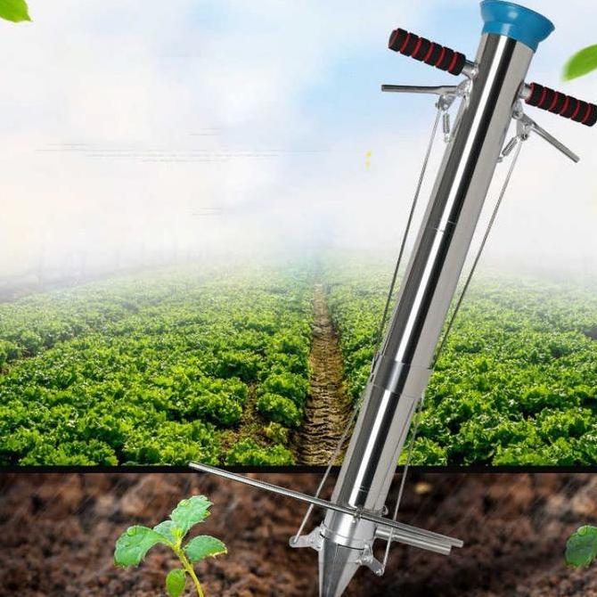 SINLOWY Alat Tanam Bibit Sayuran Seed Planter Bibit Sayuran Alat Tanam Benih Sayur