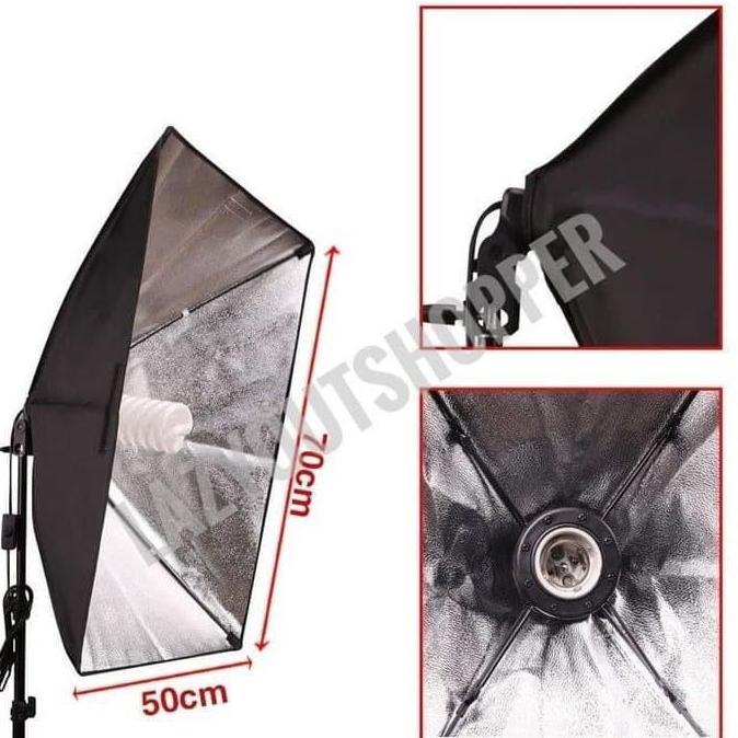 paket softbox boom arm dan light stand
