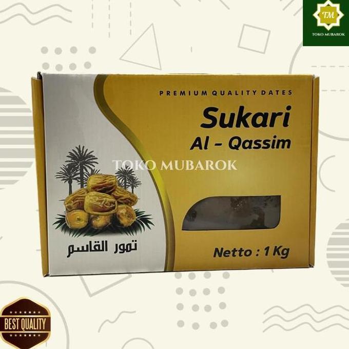 KURMA SUKARI MADINAH 1kg - SUKARI AL QASSIM PREMIUM
