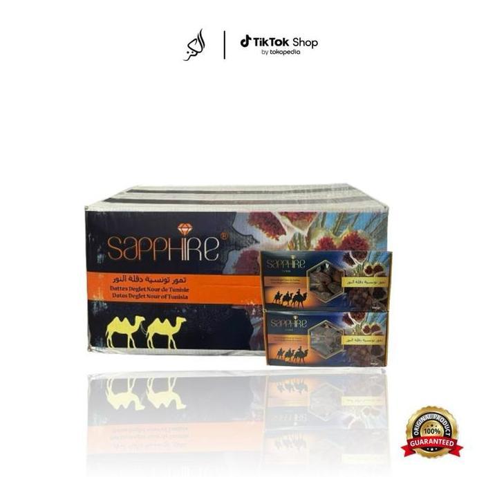 Kurma Tangkai Sapphire 12Pcs / 1 Karton | Kurma Tangkai Premium | Kurma Sapphire Food
