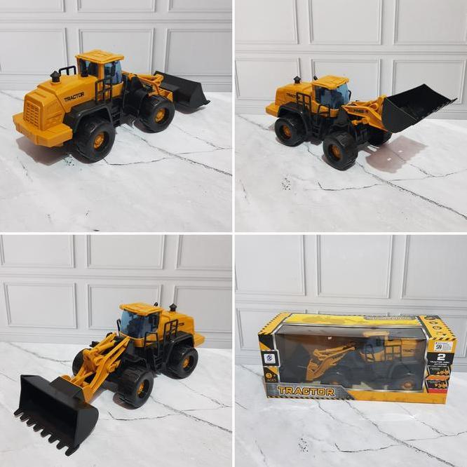 Diecast Mobil Road Roller Diecast Traktor Buldozer Diecast Shovell