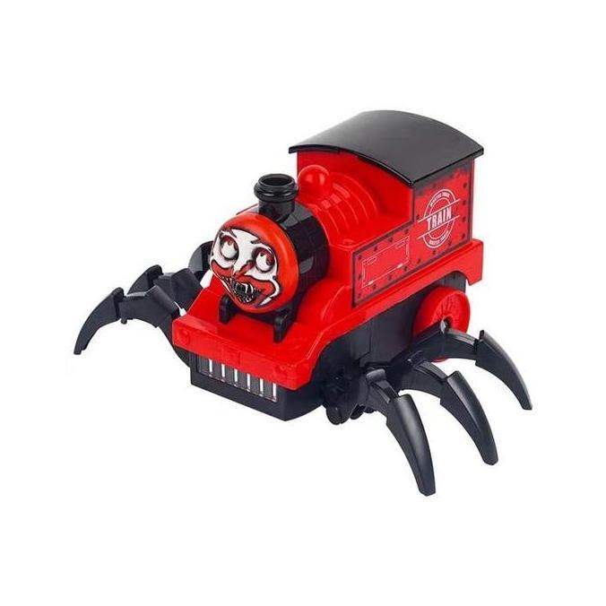 Wxyg- Mainan Kereta Choo Choo Charles Monster Train Doraemon Koleksi Bergerak Lampu Baterai Toys