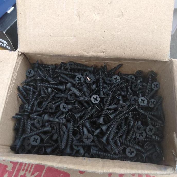 Lansungkirim- Skrup Gipsun 1" Sekrup Gipsum 2,5Cm Jual Per Dus