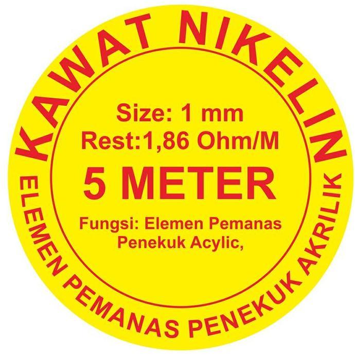 Waare- Kawat Nikelin 1 Mm (5 Meter)