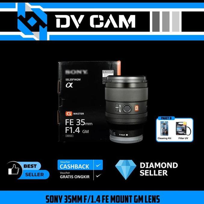 SONY FE 35MM F1.4 GM / SONY 35MM F/1.4 FE MOUNT GM / SONY 35MM GM