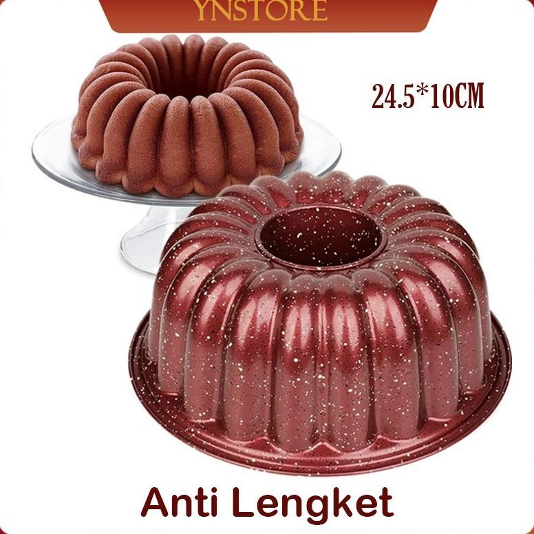 Loyang Kue Bolu Klasik Anti Lengket | Cetakan Marmer Kue Anti Lengket | Loyang Marmer Cetakan Kue Bo