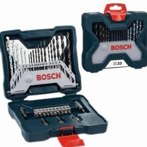 MATA BOR & MATA OBENG VARIASI BOSCH SET 33 PCS X-LINE