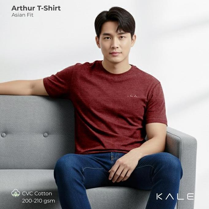 Kale Arthur T-shirt Cotton Viscose Asian Fit