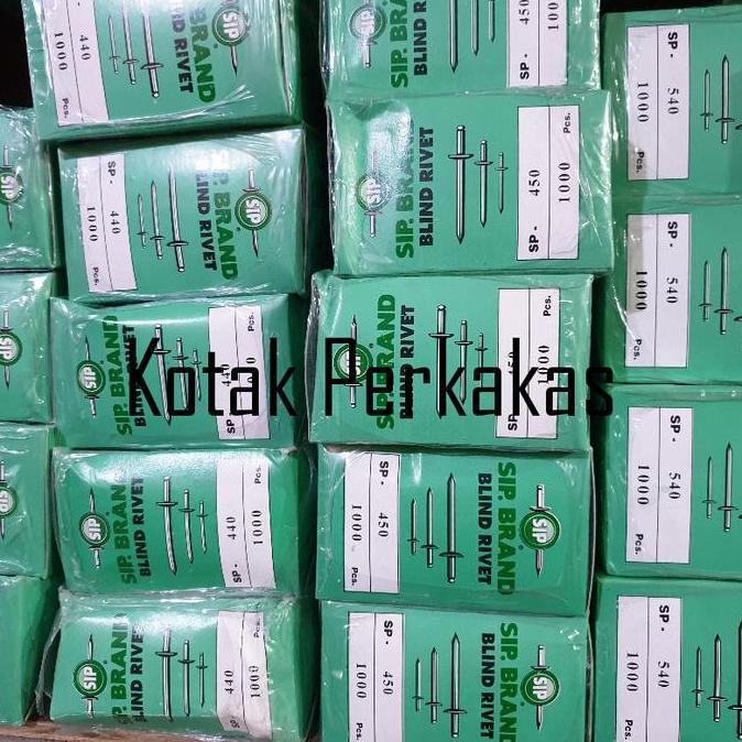 Lansungkirim- Paku Rivet / Blind Rivet 640 Isi 500 Pcs