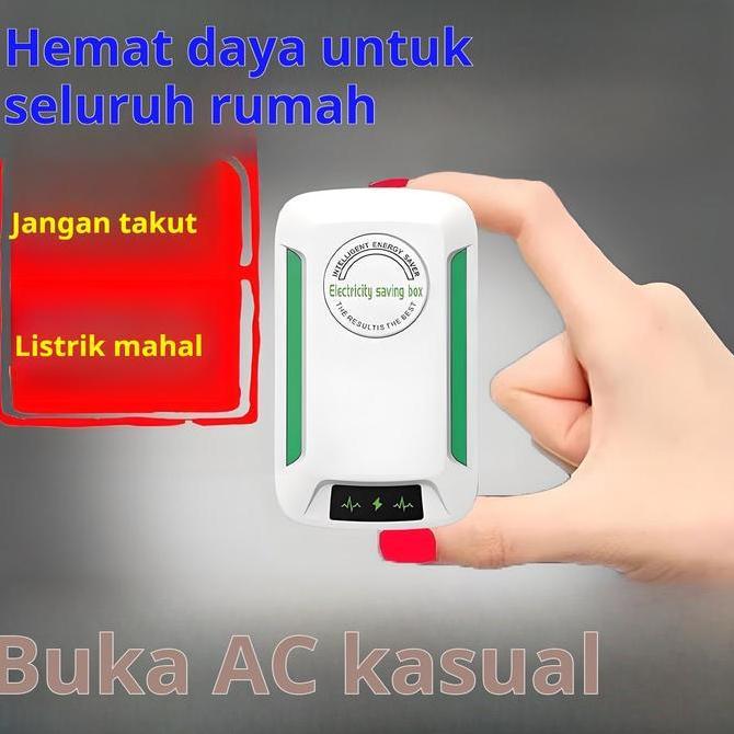 Barkajule_ Hemat daya 5-9 ZX Penghemat Listrik Alat Penghemat Listrik Token Meteran Home Berlaku unt