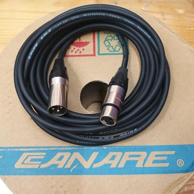 Promo kabel audio mixer 10m canon male to canon female Diskon