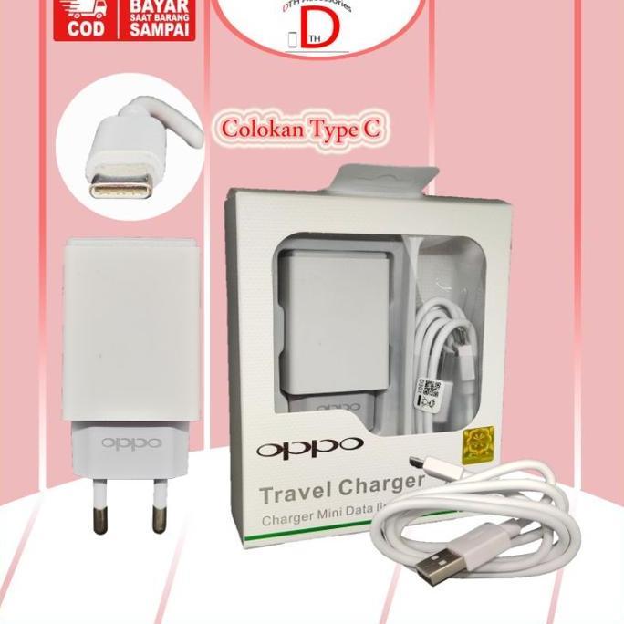Charger Oppo Original Type C A16, A53, A5 2020, A7, A9 2020, A16s,