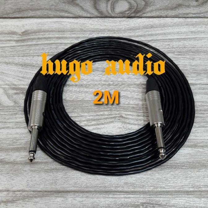 Promo KABEL AUDIO CANARE KECIL JACK AKAI MONO TO JACK AKAI MONO 2M Diskon