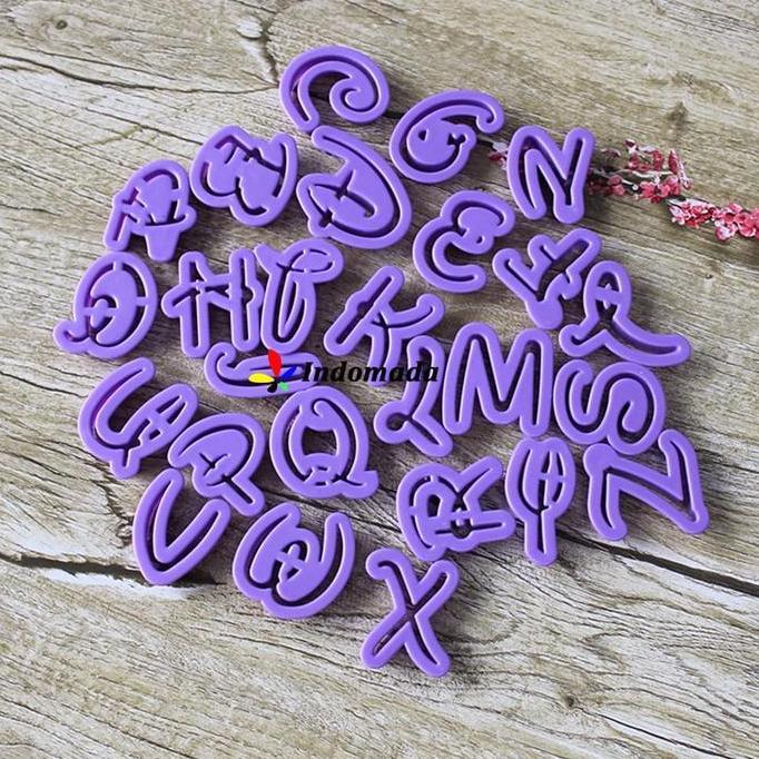 CUTTER ALPHABET A Z DISNEY / CETAKAN HURUF A Z DISNEY