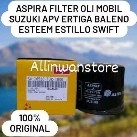 DY62 - ASPIRA Filter Oli Mobil Suzuki APV Ertiga Baleno Esteem Estillo Swift Engine Mesin