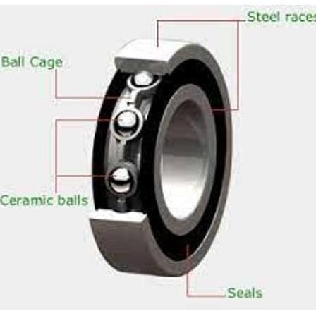 6200 Hybrid Ceramic Bearing 10x30x9 mm With End Seals ready