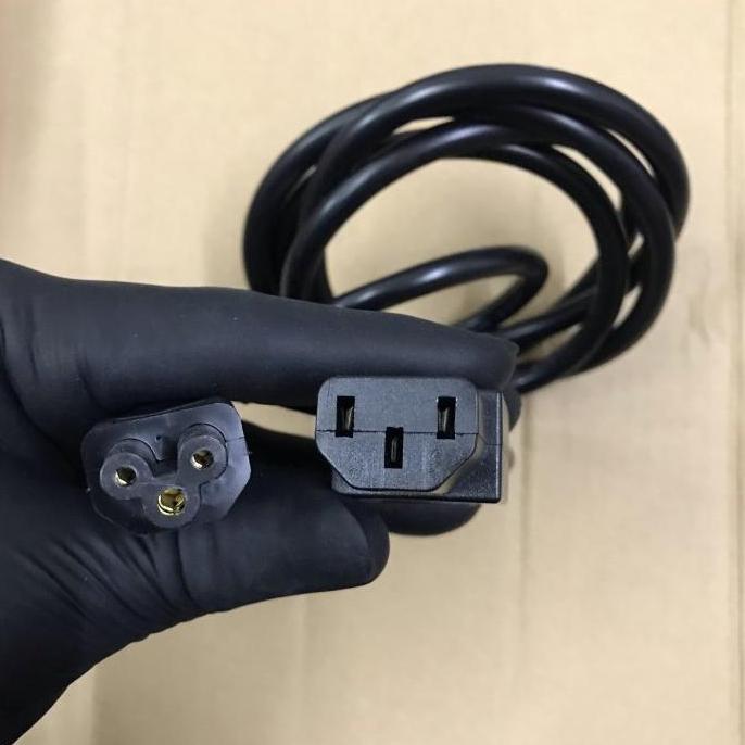 Kabel Power Ac Cord C5 to C13 3x1mm. Kabel Power Cord C13 - C5 1mm