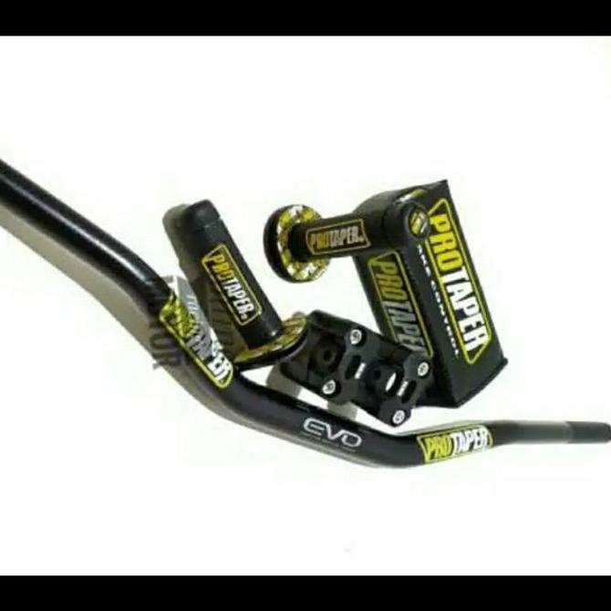 Stang Fatbar Protaper Evo Low Paket -Busa/ Handrip/Klx Crf Nmax Vixion Ready